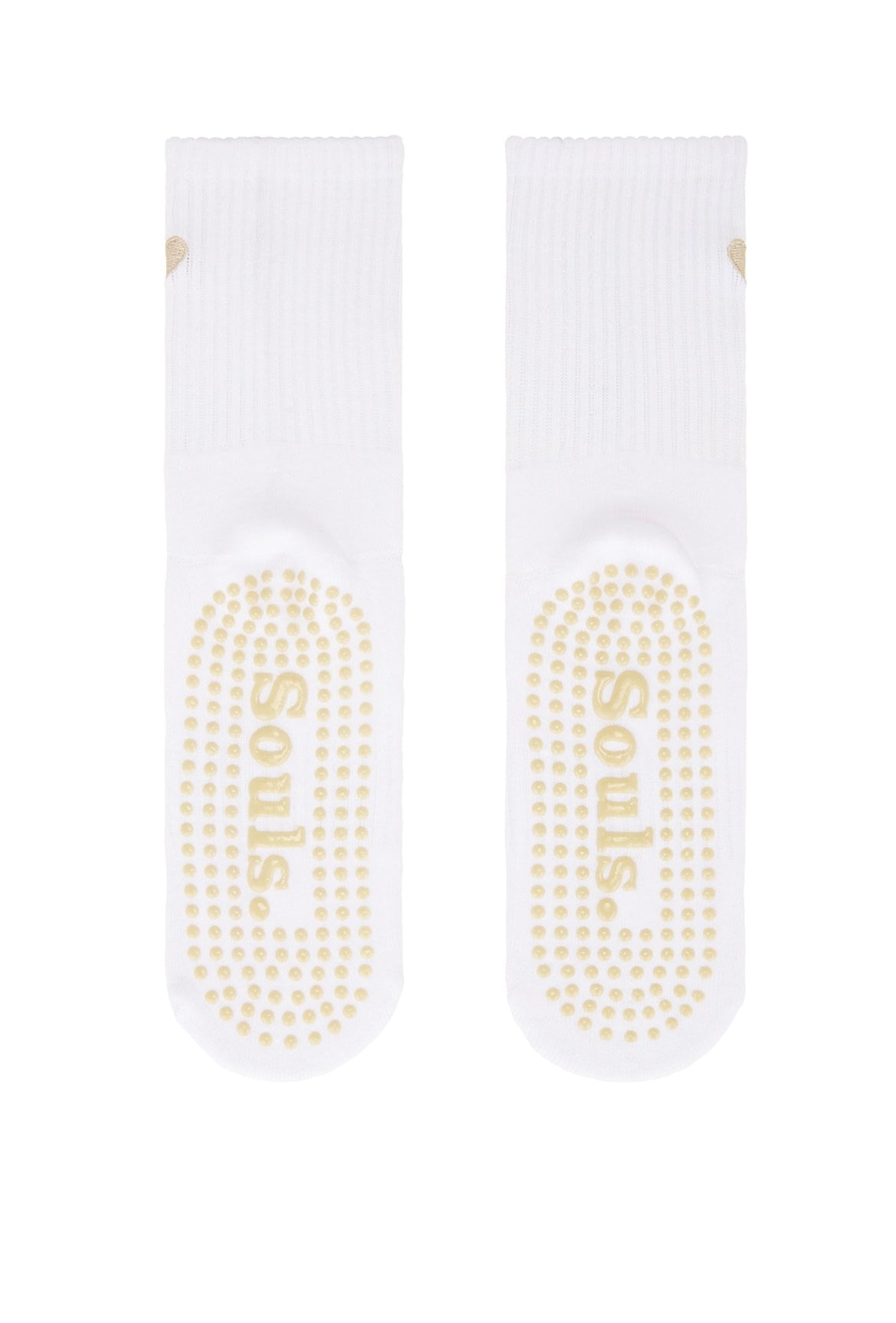 Sand Heart Grip Socks