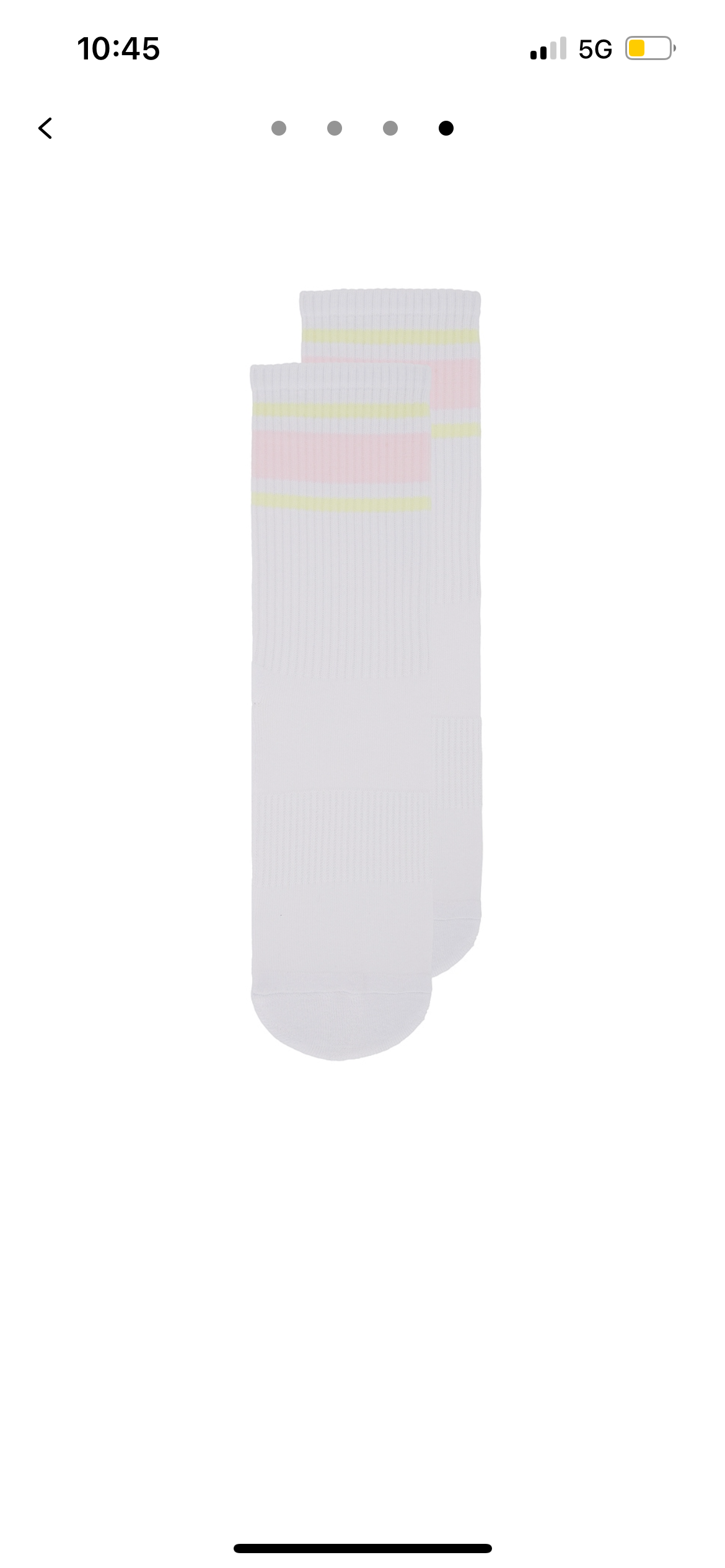 Pastel Stripes Grip Socks