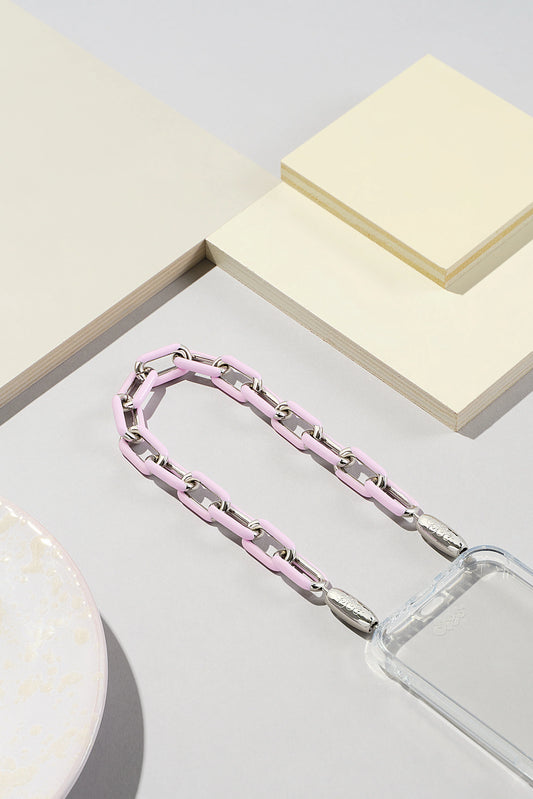 Pink phone chain - case set