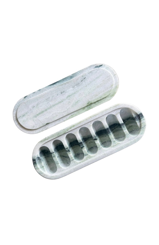 Marble pill organizer