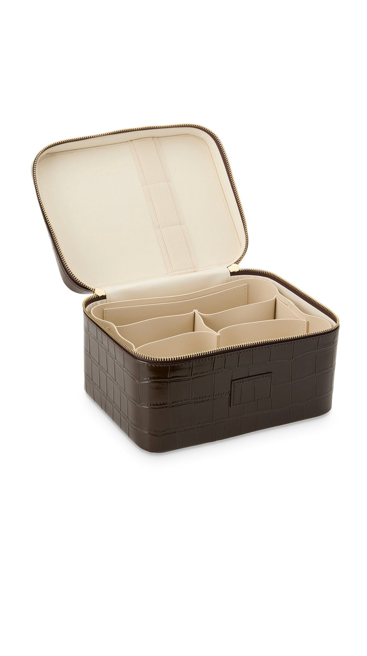 Vanity Case in espresso croco