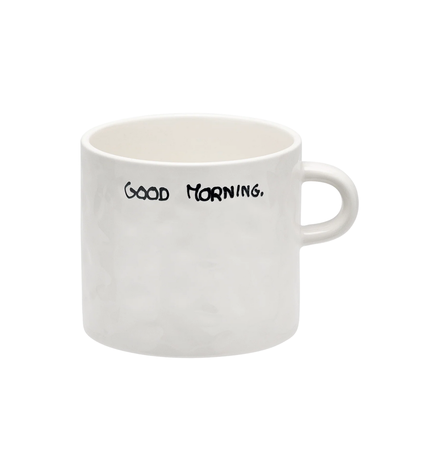 “Good Morning” tea mug
