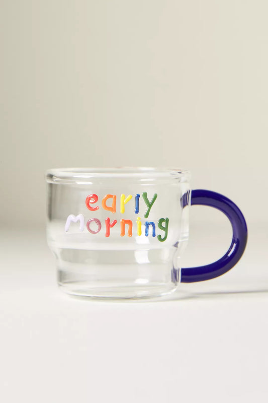 Early Morning Glass Espresso Cup – 3.25 oz