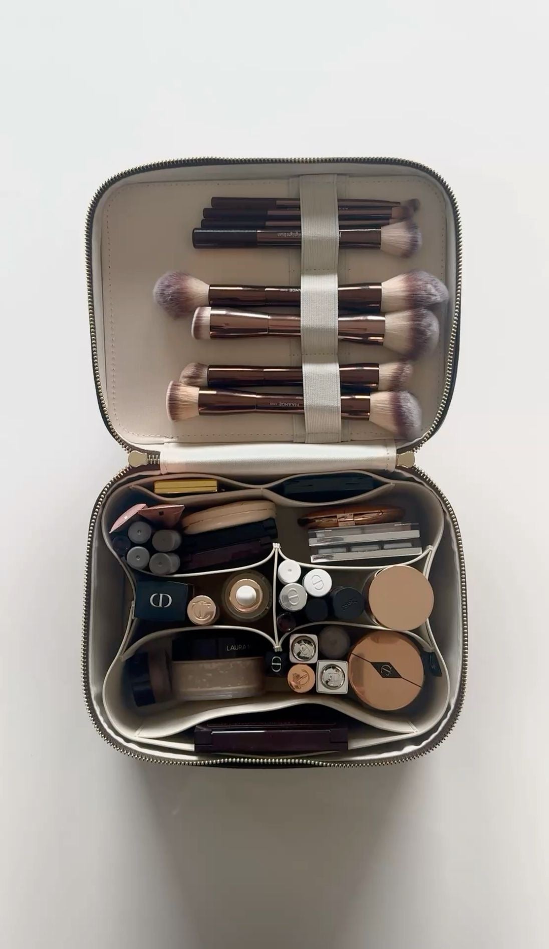 Vanity Case in espresso croco