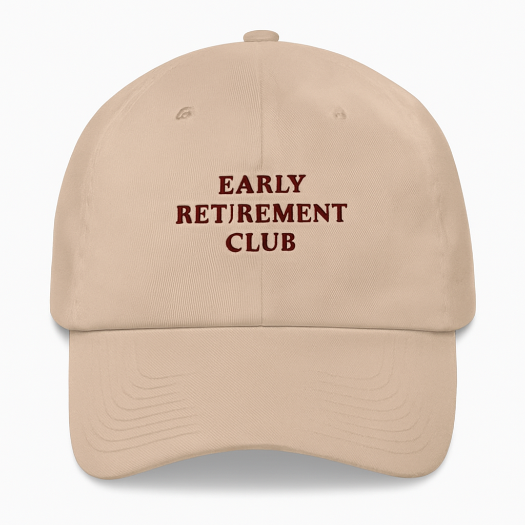 Early Retirement Club - baseball cap