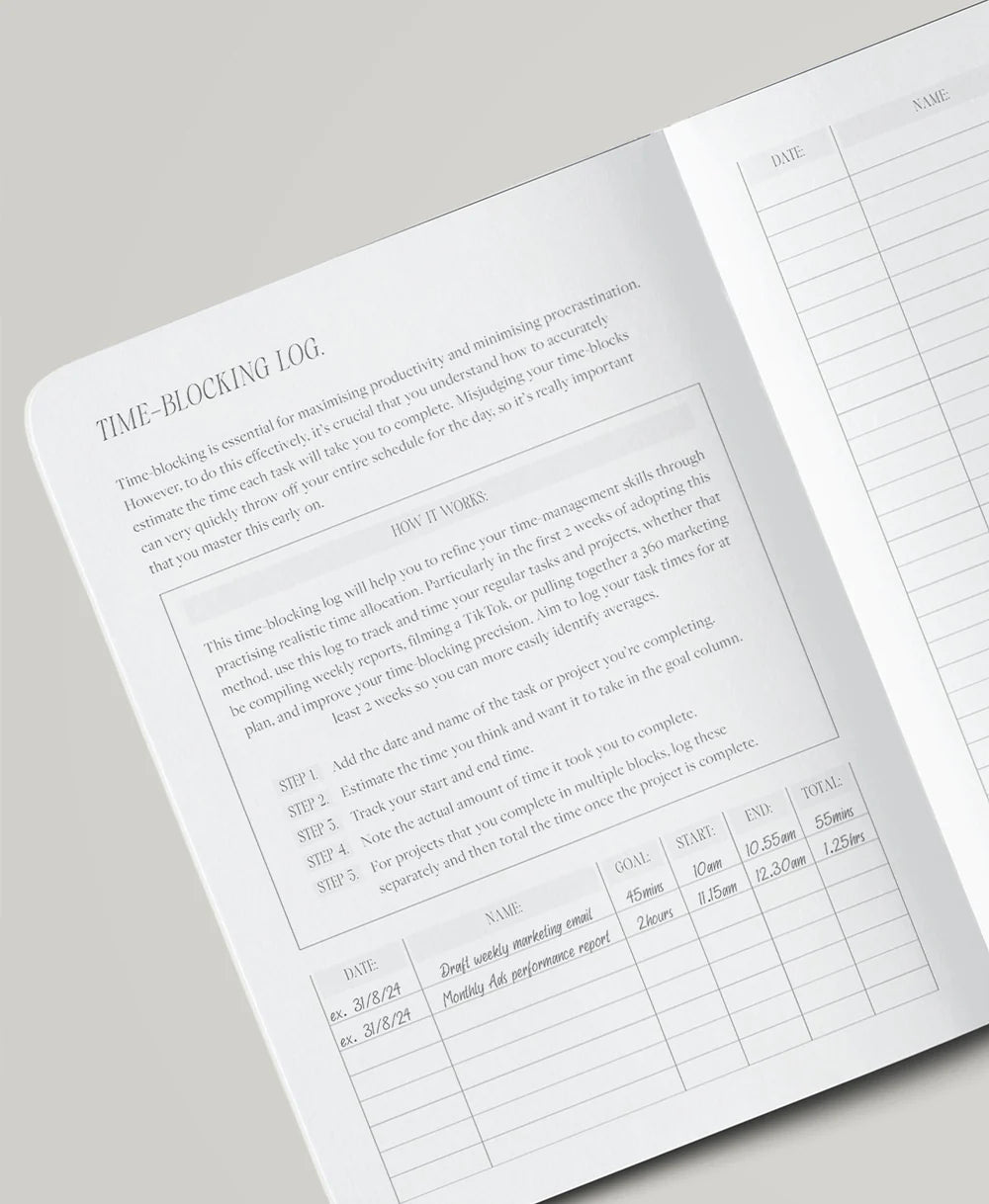 The 8-Minute Anti-Procrastination Planner (3-Month Pack)