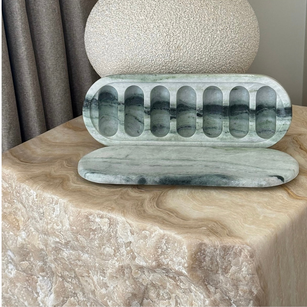 Marble pill organizer